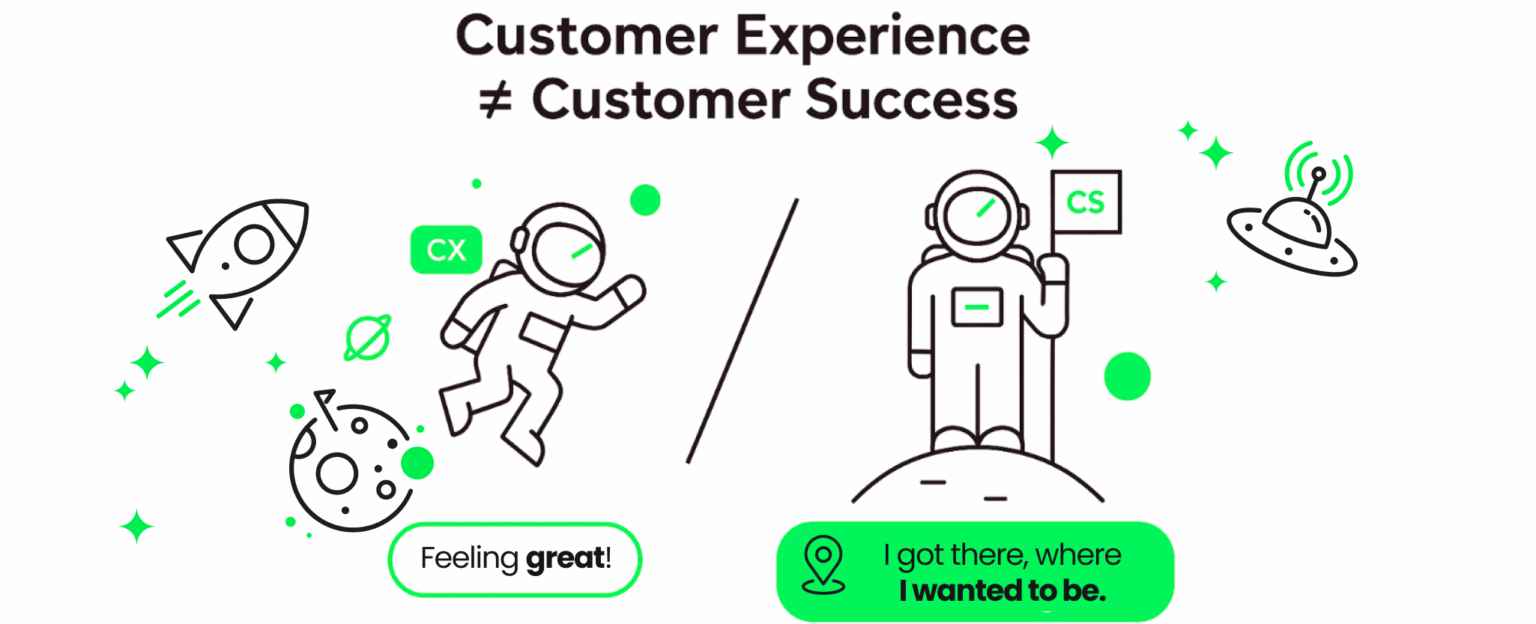 Customer Experience ≠ Customer Success - How CX differs from CS