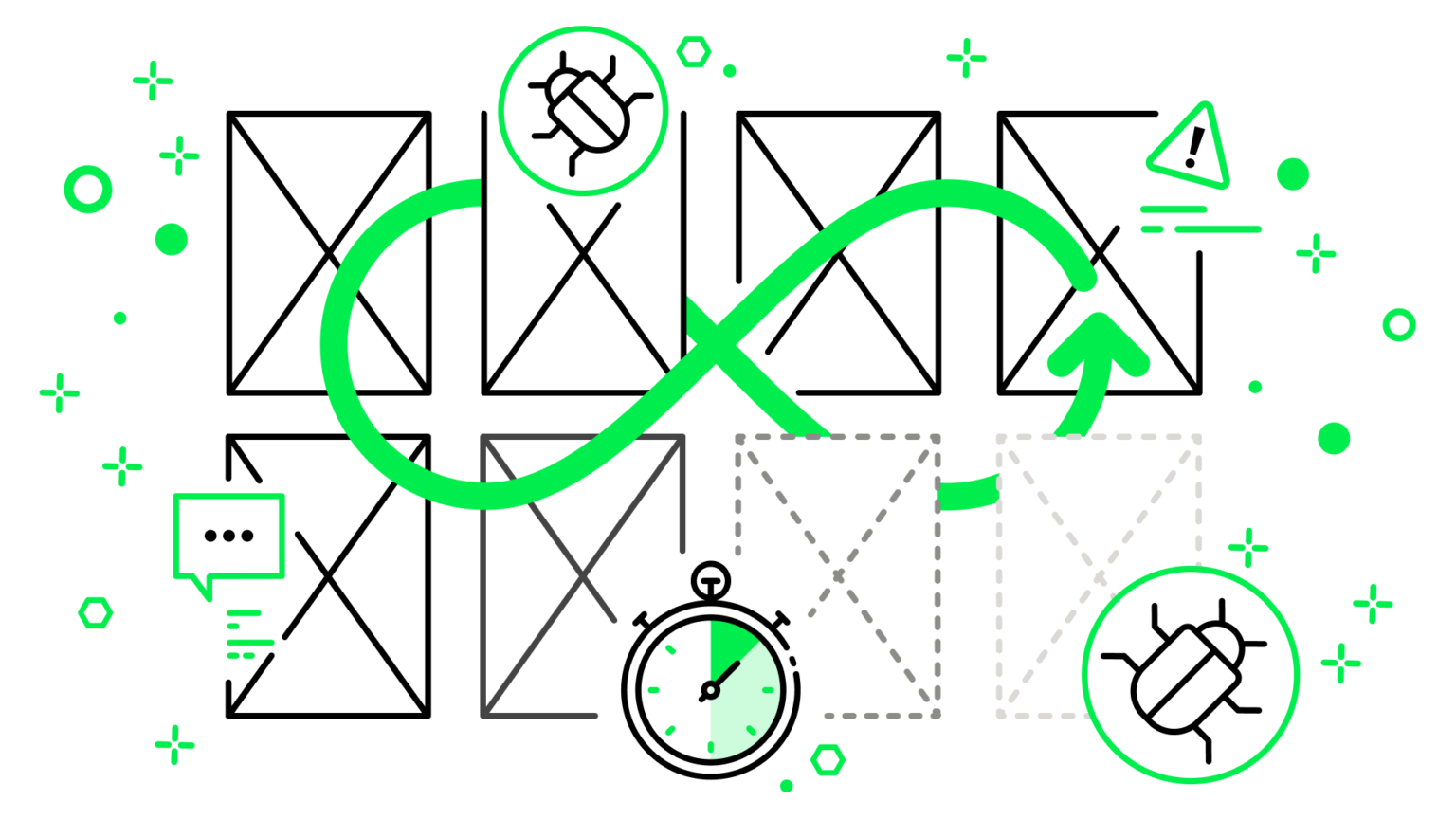Visualization of the Most Common Mistakes Addressed by a Ready-Made System