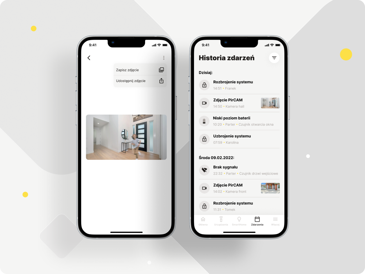 Mobile application development - proposals for functionality