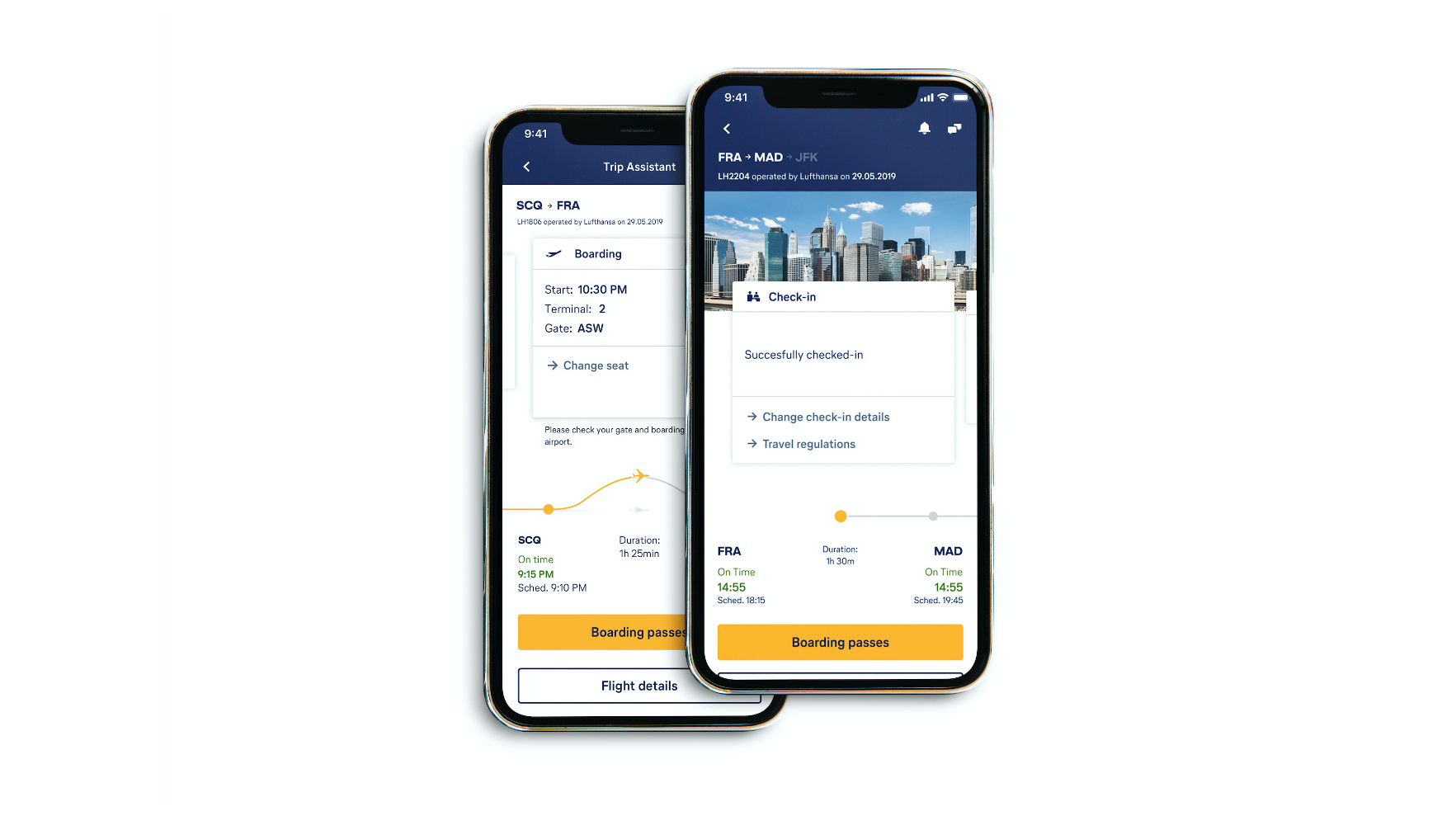 Lufthansa App - UX/UI SYZYGY Group