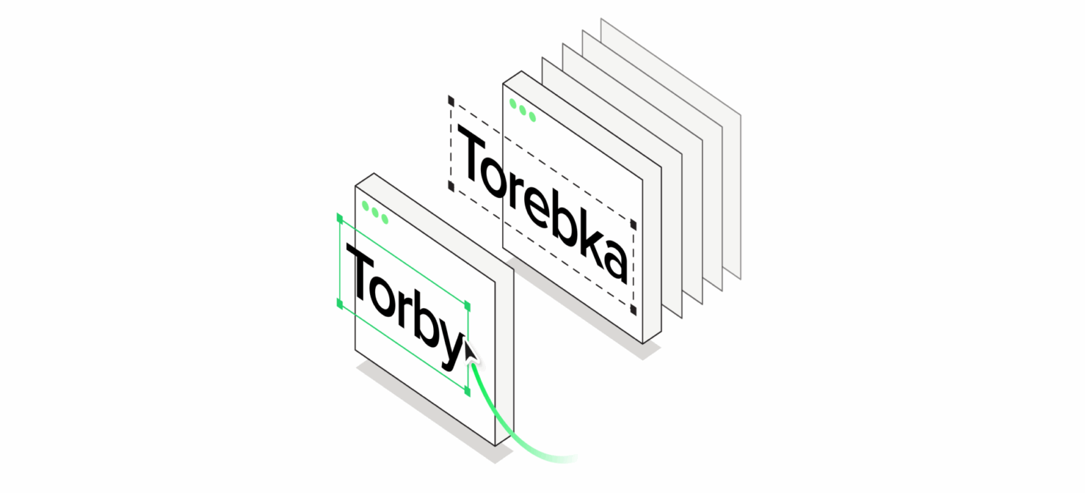 Grafika przedstawiająca działanie semantycznego wyszukiwania w e-commerce na przykładzie zapytania ‘torby’, które zostaje automatycznie rozszerzone na powiązaną kategorię ‘torebka’. Ilustracja pokazuje, jak przetwarzanie języka naturalnego i analiza kontekstu zapytania umożliwiają zrozumienie znaczenia słów oraz intencji użytkowników, nawet jeśli nie użyją dokładnych fraz kluczowych. W efekcie użytkownicy otrzymują trafne wyniki wyszukiwania, ponieważ semantyczne wyszukiwanie opiera się nie tylko na dopasowaniu słów, ale także na interpretacji celu wyszukiwania semantycznego i rozszerzaniu zapytań dzięki algorytmom AI i uczeniu maszynowemu.